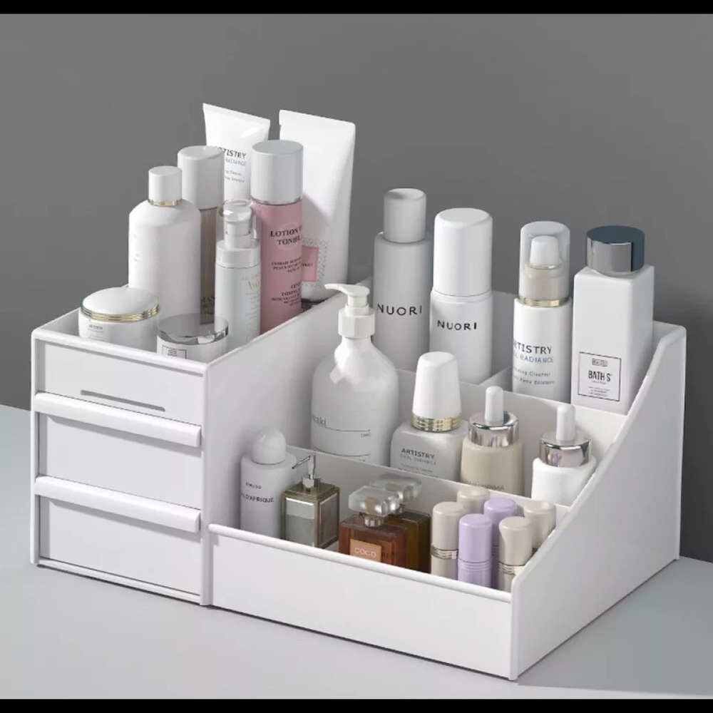 Office Desk organization makeup jewelry organizer